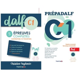 Prepadalf C1 Nouveau Pack Professeur