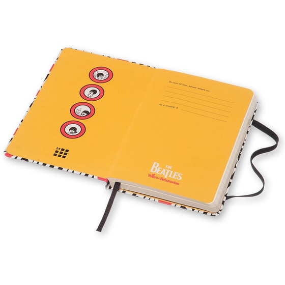 Σημειωματάριο Moleskine Limited Edition The Beatles Black - Small image 2
