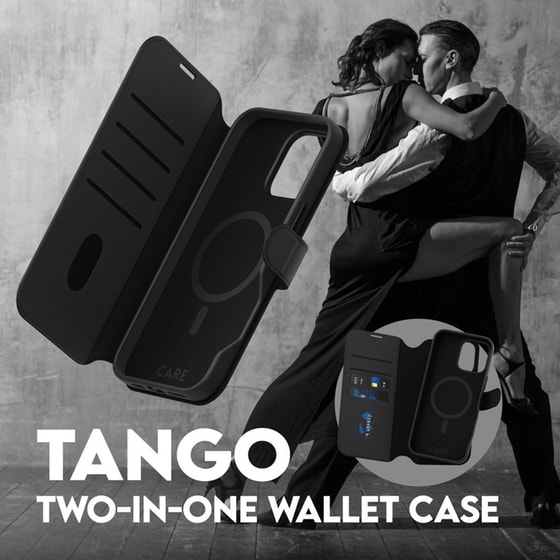 Θήκη Apple iPhone 16 Pro Max - PanzerGlass MagSafe Tango Two-In-One Wallet Case - Black image 6