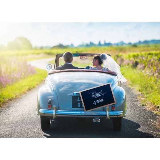 Μαυροπίνακας Τοίχου Securit Ξύλινο Πλαίσιο 60x40x1cm image 2