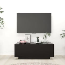 Έπιπλο Τηλεόρασης VidaXLΜοριοσανίδα 100x35x40cm - Μαύρο