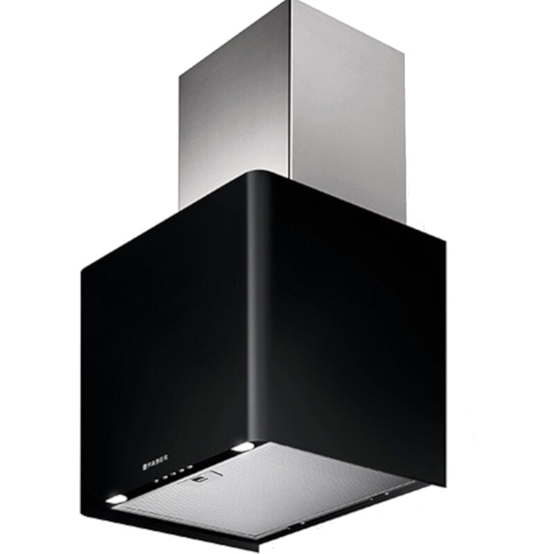 Απορροφητήρας Καμινάδα FABER LITHOS EG6BKLEDA45 45 cm Μαύρο