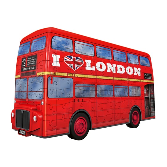 3D Παζλ Ravensburger London Bus (216 Κομμάτια) image 1
