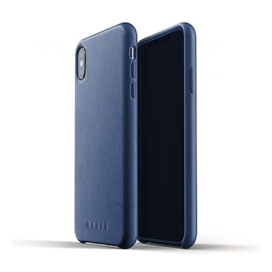 Θήκη Apple iPhone XS Max - Mujjo Full Leather Case - Blue image 0