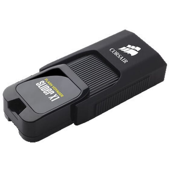 Corsair Slider X1 64 GB USB 3.0 Flash - Μαύρο image 0