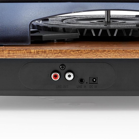 Πικάπ Nedis TURN200BN Με Ενσωματωμένα Ηχεία - Καφέ image 6