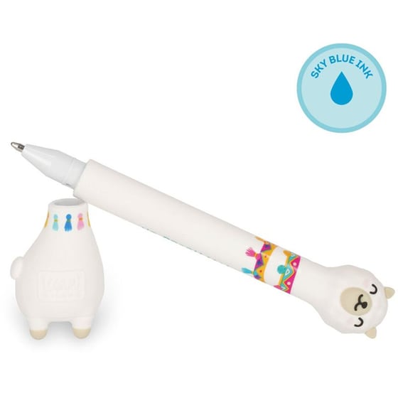 Στυλό Διαρκείας Legami με Βάση Llama Light Blue 1.0mm image 3