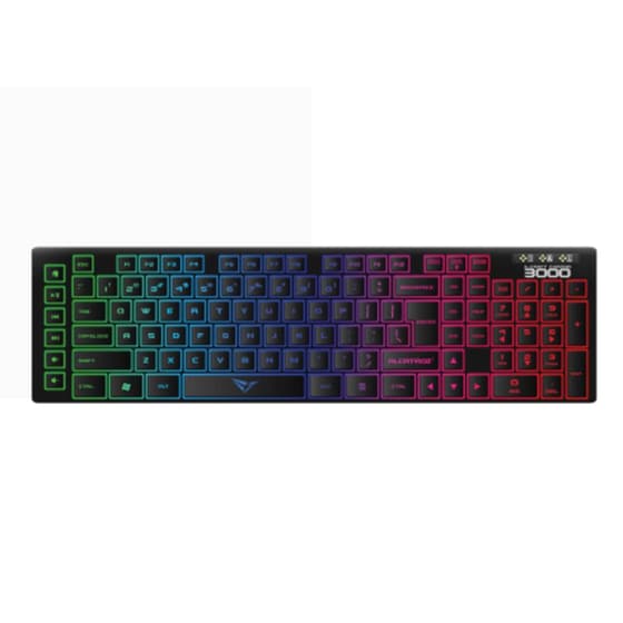 Alcatroz X-Craft Chroma 3000 - Ενσύρματο Πληκτρολόγιο Μαύρο image 0