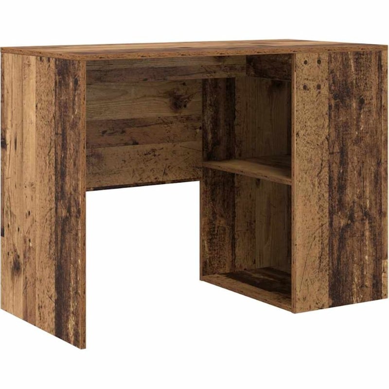 Γραφείο VidaXL από Επεξεργασμένο Ξύλο 102x50x75 cm - Παλιό Ξύλο