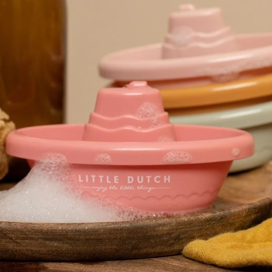 Παιχνίδια Μπάνιου Little Dutch Ld2007437 Βαρκάκια, 12x6 cm - 4 τμχ image 1