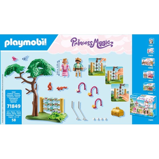 PLAYMOBIL® Princess Magic Βασιλικοί Διάδοχοι Με Παιχνίδια Στον Κήπο (71849) image 6