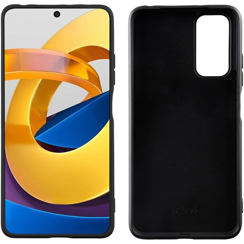 IDOL1991 Θήκη Xiaomi Poco M4 Pro 5G/Redmi Note 11T 5G - Idol1991 Velvet TPU Full Cmera Protection - Black