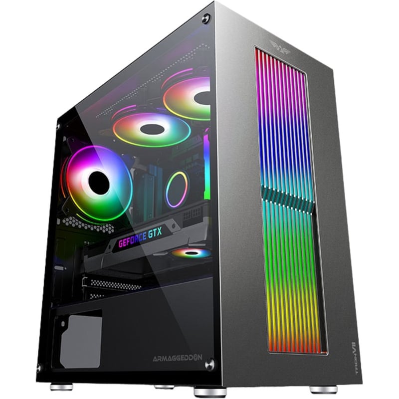 Κουτί Desktop Armaggeddon Tron VII - Μαύρο