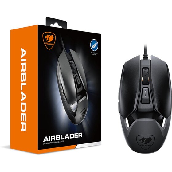 Cougar Airblader Gaming Ενσύρματο Ποντίκι - Μαύρο image 9