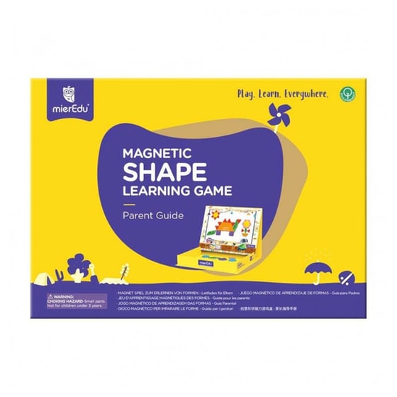 Mier Edu Μαγνητικό Εκπαιδευτικό Σετ Σχήματα image 5