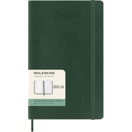 Ημερολόγιο Εβδομαδιαίο Moleskine 2025-2026 18ΜLarge Myrtle Green Soft