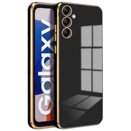 Θήκη Σιλικόνης Samsung Galaxy A13 5g - Bodycell Gold Plated - Μαύρο