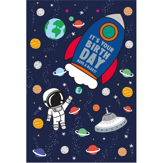 Ευχετήρια Κάρτα Γενεθλίων Legami Space - 11.5x17cm image 0