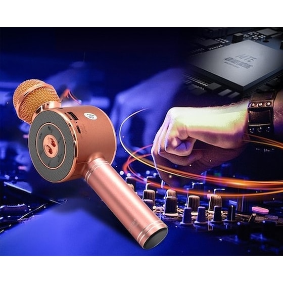 Ασύρματο Μικρόφωνο- Καραόκε Με Bluetooth, Αλλοίωση Φωνής Και Echo (μαύρο) image 4