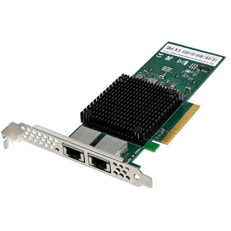 Powertech Κάρτα Επέκτασης Pcie Σε 2x Rj45 St7323, Intel X710-at2, 10gbe