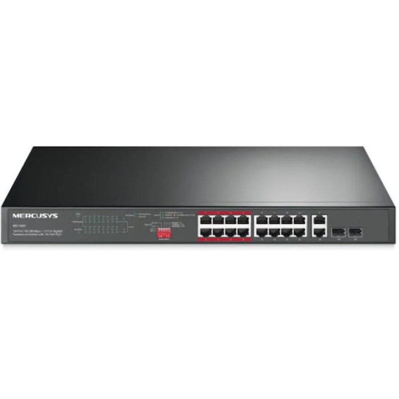 Mercusys MS118CP Network Switch Unmanaged Fast Ethernet (100 Mbps)