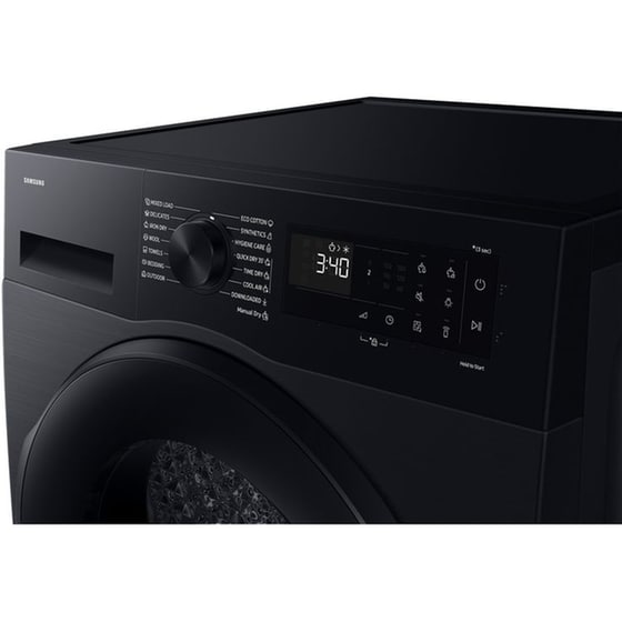 SAMSUNG DV90DG52A0ABLE 9 kg με Αντλία Θερμότητας Μαύρο Στεγνωτήριο Ρούχων image 8