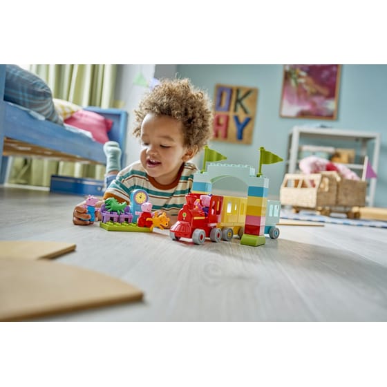 LEGO® DUPLO® Πέππα το Γουρουνάκι Βόλτα με Τρένο με τον Παππού Γουρουνάκη (10466) image 6