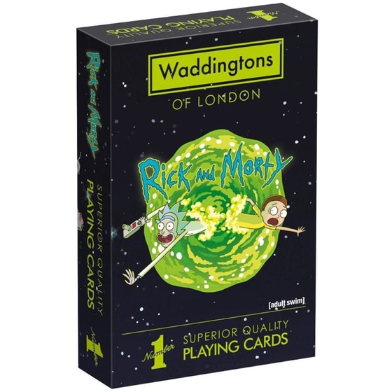 Τράπουλα Rick & Morty Waddingtons Playing Cards image 0