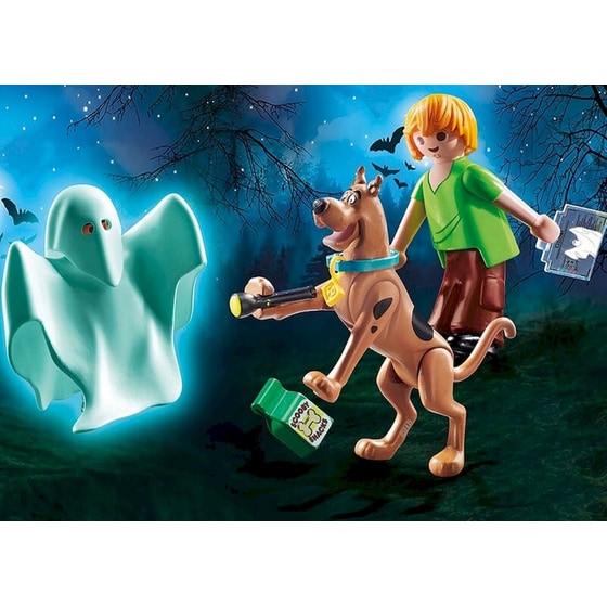 PLAYMOBIL® Scooby-Doo! Ο Σκούμπι και ο Σάγκι με ένα φάντασμα (70287) image 1
