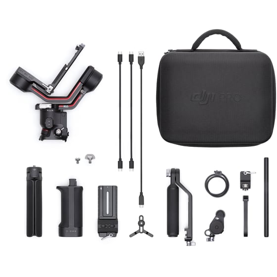 Gimbal Κάμερας DJI RS 3 Combo - Μαύρο image 5