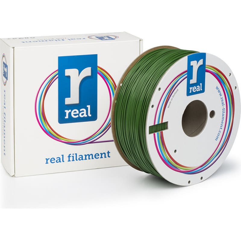 Real ABS 3D Printer Filament - Green - Spool Of 1kg - 1.75mm