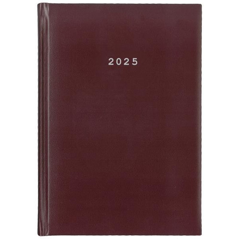 NEXT Ημερολόγιο Ημερήσιο Next 2025 Basic Δετό Μπορντό 12x17εκ.