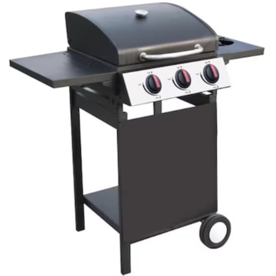 BORMANN BBQ3000 με 3 Εστίες 3.6kW Ψησταριά Υγραερίου image 1