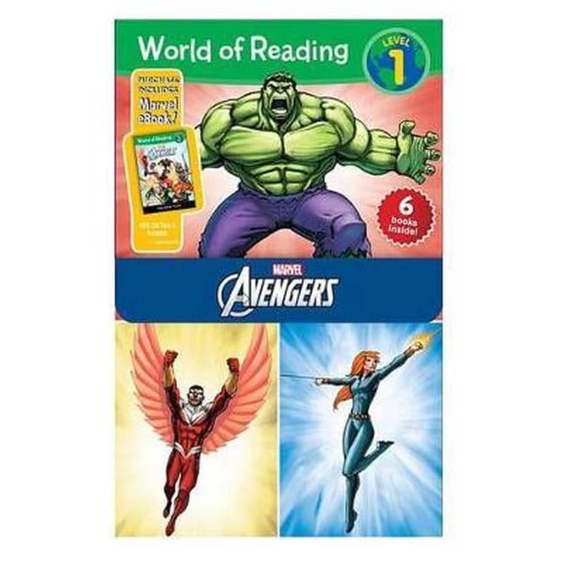 World of Reading Avengers Boxed Set: Level 1