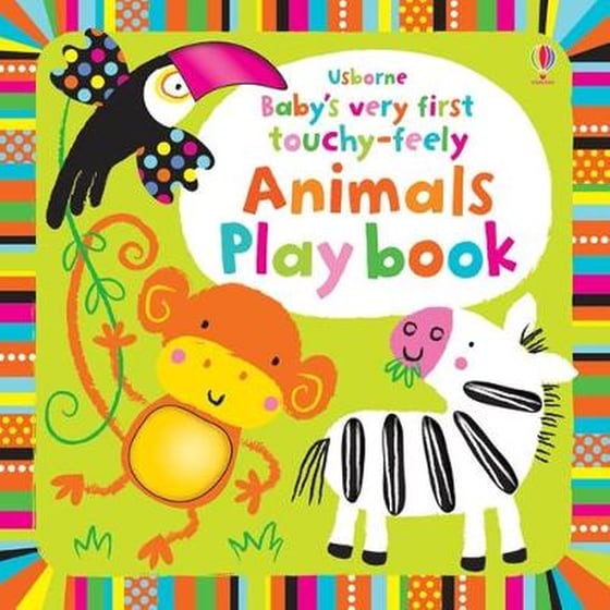 Baby's Very First Touchy-Feely Animals Playbook image 0