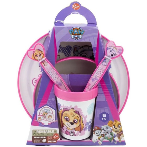 Σετ φαγητού Stor Paw Patrol Girl 5 Τεμάχια image 0
