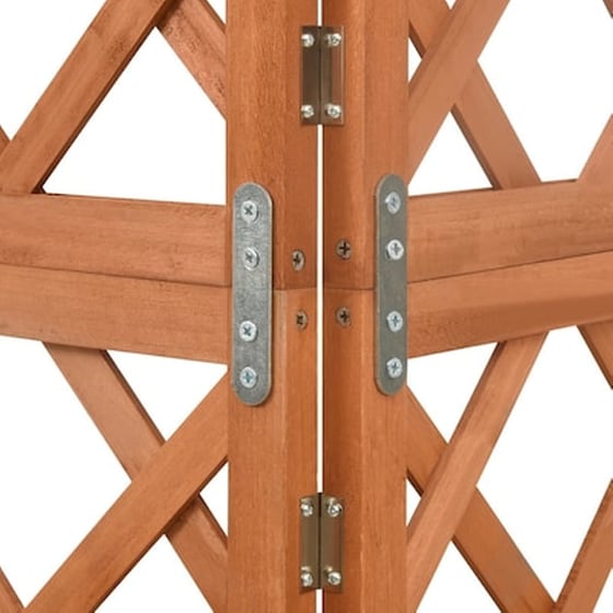 Vidaxl Καφασωτό Γωνιακό 50 X 50 X 145 Εκ. Μασίφ Ξύλο Ελάτης image 5
