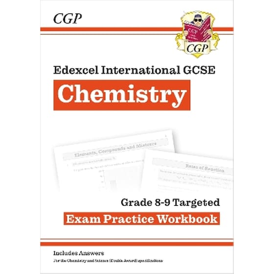 New Edexcel International GCSE Chemistry Grade 8-9 Exam Practice Workbook (with Answers) image 0