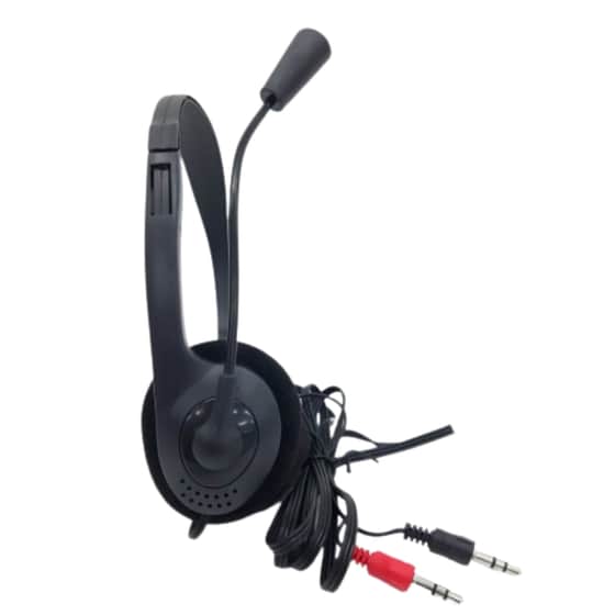 Ακουστικά Headset Mee-ole PC-900 με Μικρόφωνο Ακουστικά Κεφαλής Μαύρο image 2