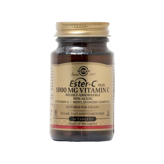 Solgar Vitamin C Ester-C Plus 1000mg - 30 ταμπλέτες image 0