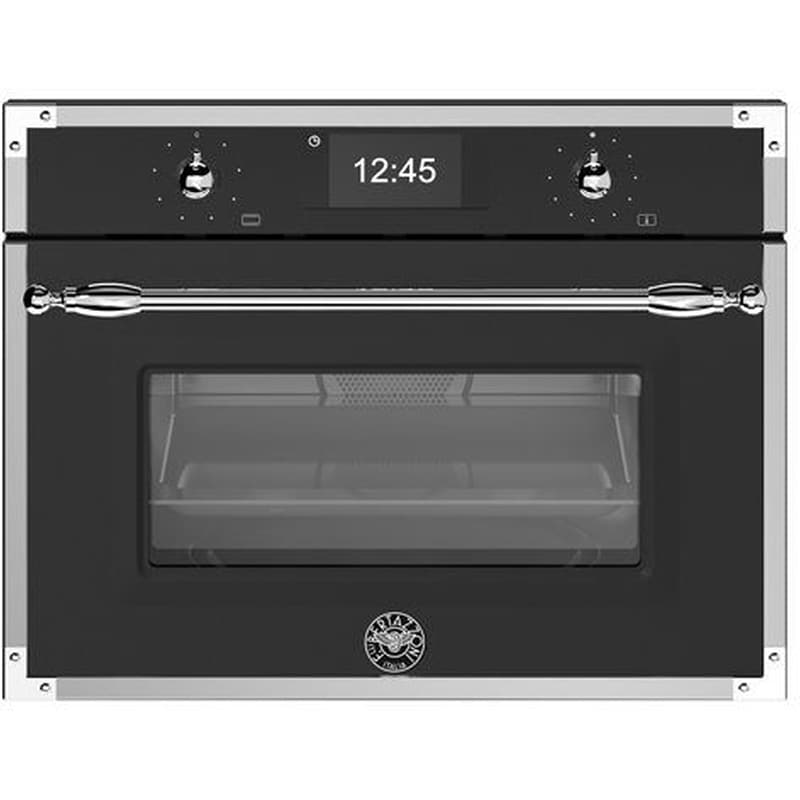 BERTAZZONI FHER4077MTNX3 38 Lt Μαύρο Εντοιχιζόμενος Φούρνος Μικροκυμάτων