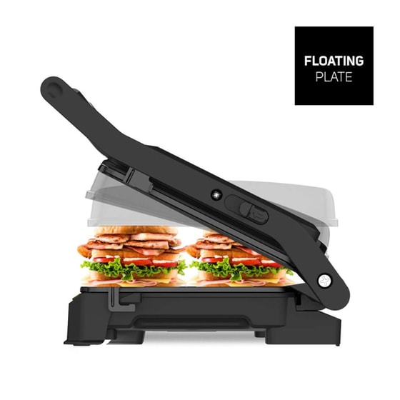 TAURUS MY GRILL LEGEND 1000 W Μαύρο/Ασημί Ψηστιέρα-Γκριλιέρα image 2