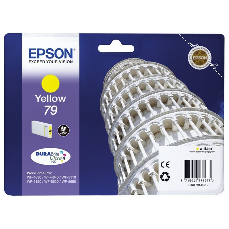 Epson 79 Κίτρινο Μελάνι Εκτυπωτή C13T79144010