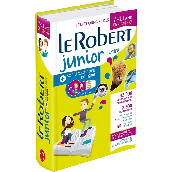 Le Robert Junior Illustre et son dictionnaire en ligne: Bimedia  2021: Includes free access to Le Robert Junior Online Dictionary image 0