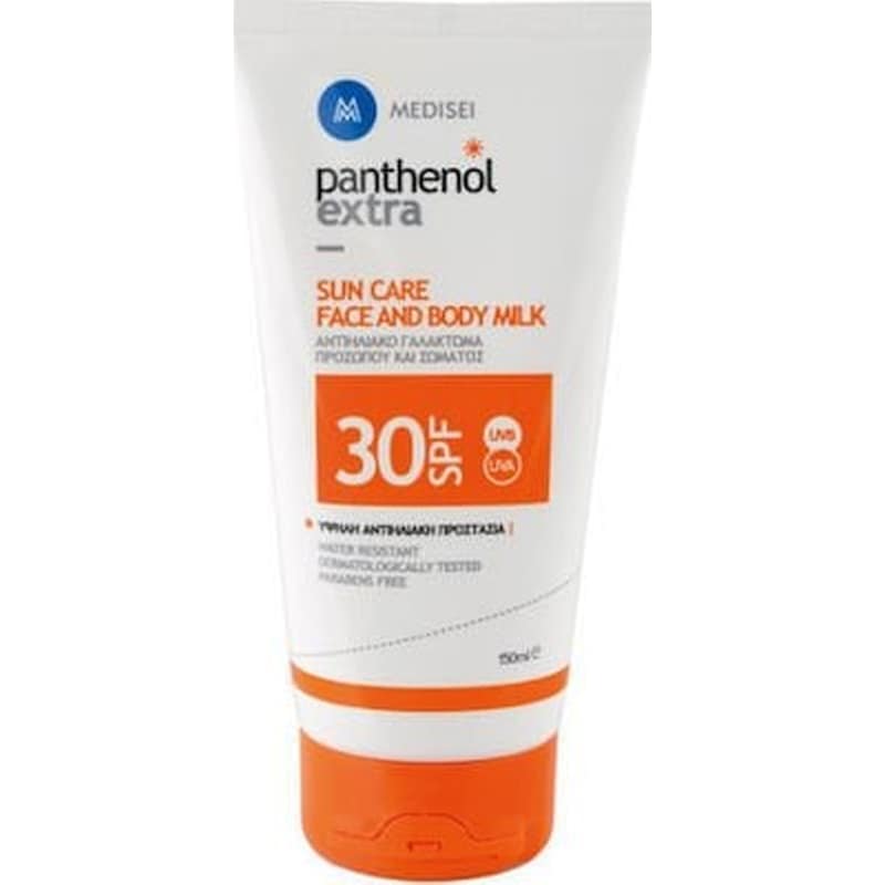 Medisei Panthenol Extra Sun Care Face And Body Milk Spf30 150ml