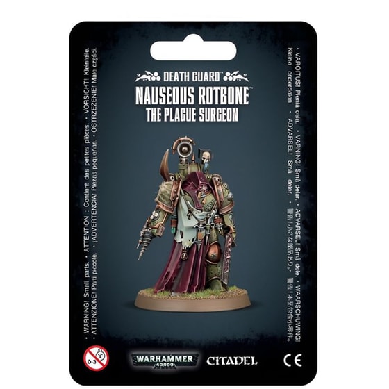 Death Guard Nauseous Rotbone Warhammer 40k GAMES WORKSHOP image 0