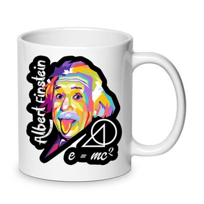 Κούπα Albert Einstein No1 Κεραμική 330 ml - Λευκό OEM