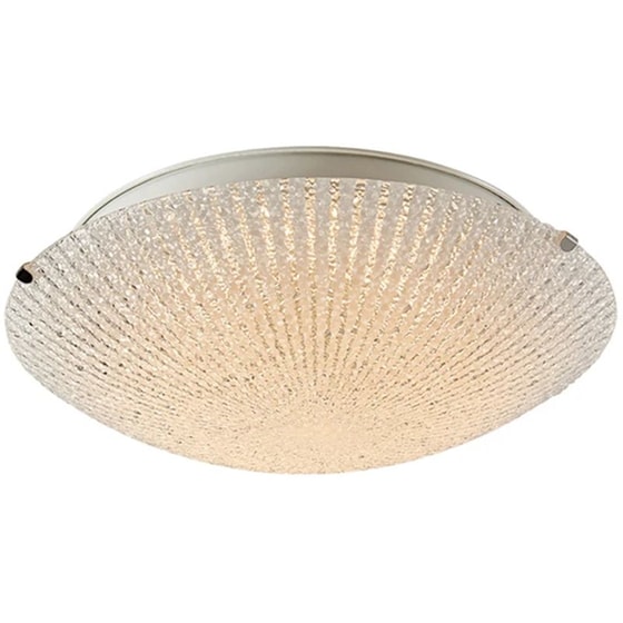 Φωτιστικό Πλαφονιέρα Homelighting Talin 77-3642  Γυάλινο - Λευκό image 0