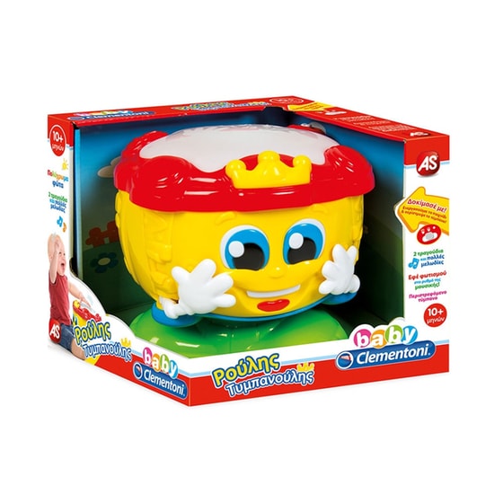 Baby Clementoni Ρουλης Τυμπανουλης 1000-63210 image 1