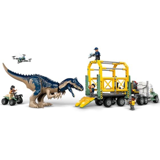 LEGO® Jurassic World Dinosaur Missions: Allosaurus Transport Truck (76966) image 7